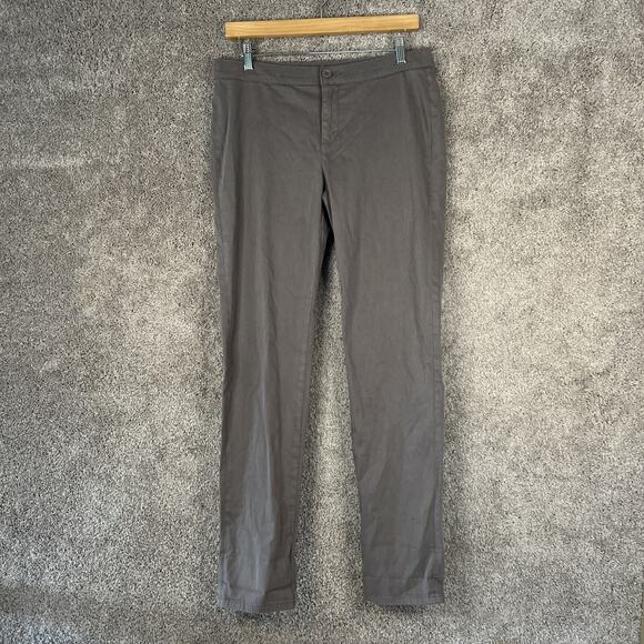 LILA RYAN Pants - Lila Ryan Pants Womens 16 Gray Flat Front Back Pocket Stitch Fix Chinos New
